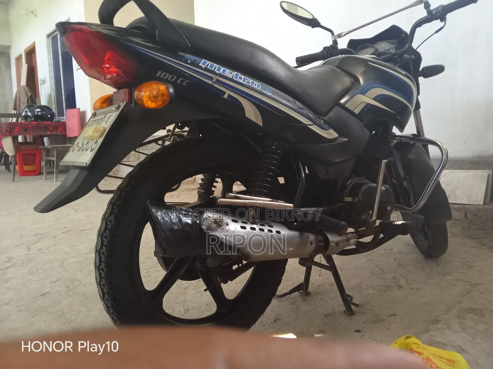 টিভিএস মেট্রো ২০১৬ ব্ল্যাক