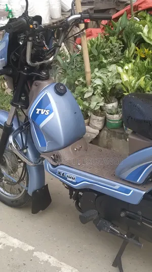 TVS XL 100 Comfort 2023 Blue