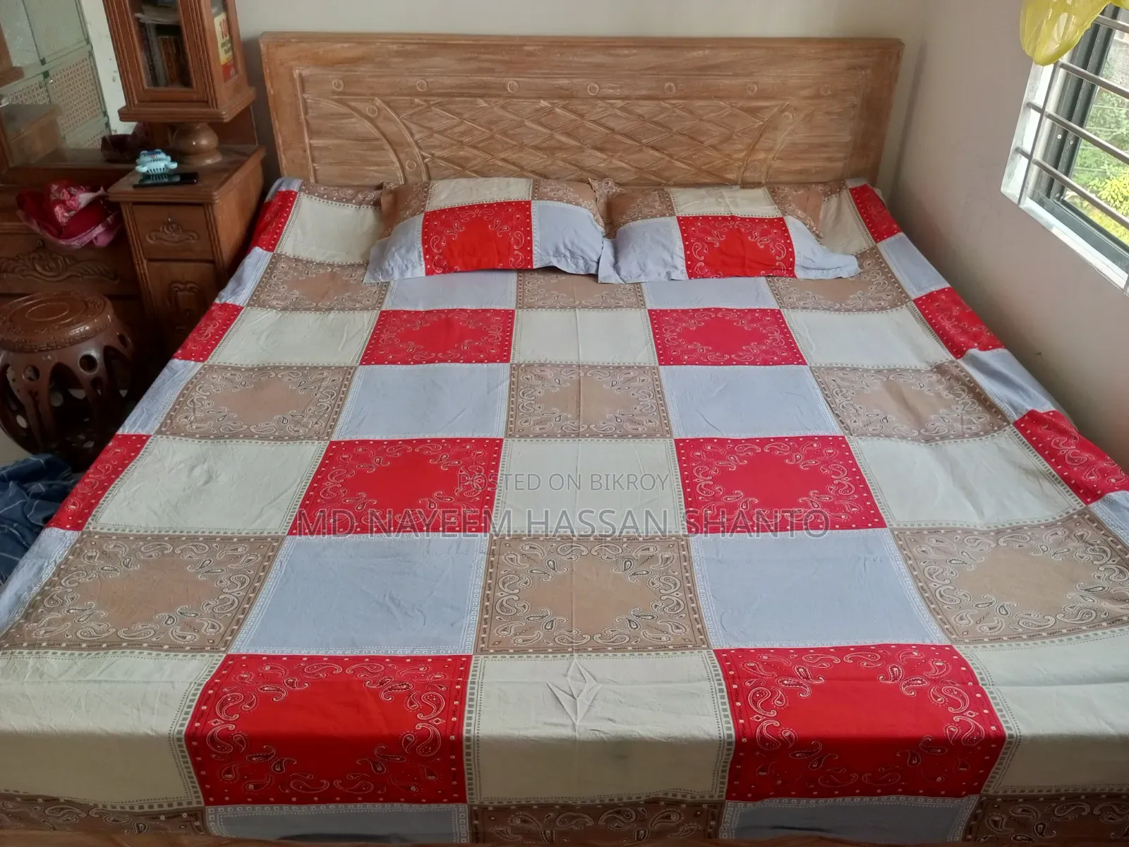 Teak Wood Bed