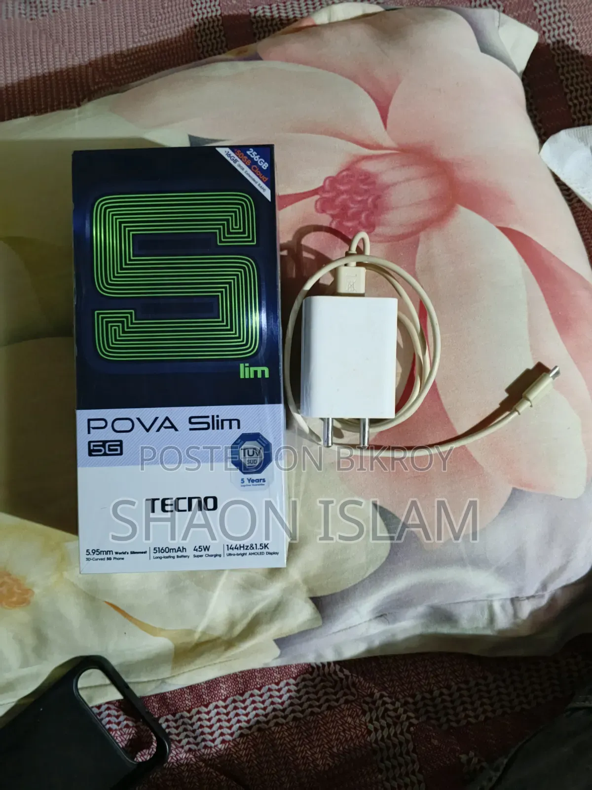 Tecno Pova Slim 5G 256 GB Black