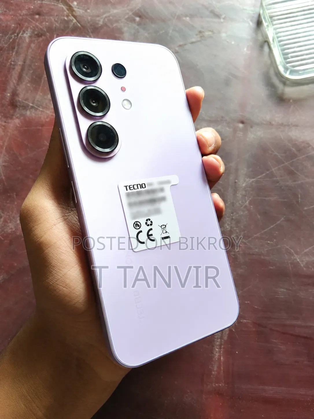 New Tecno Camon 50 256 GB Purple