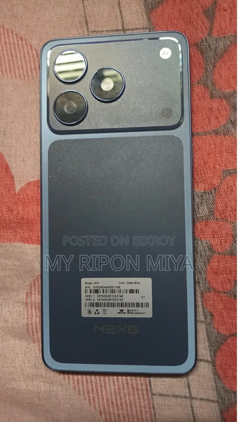 Walton NEXG N76 128 GB Black