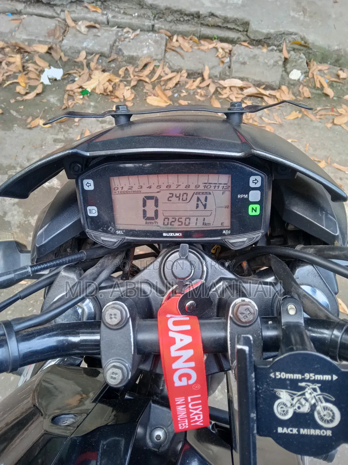 Suzuki Gixxer 2020 Black