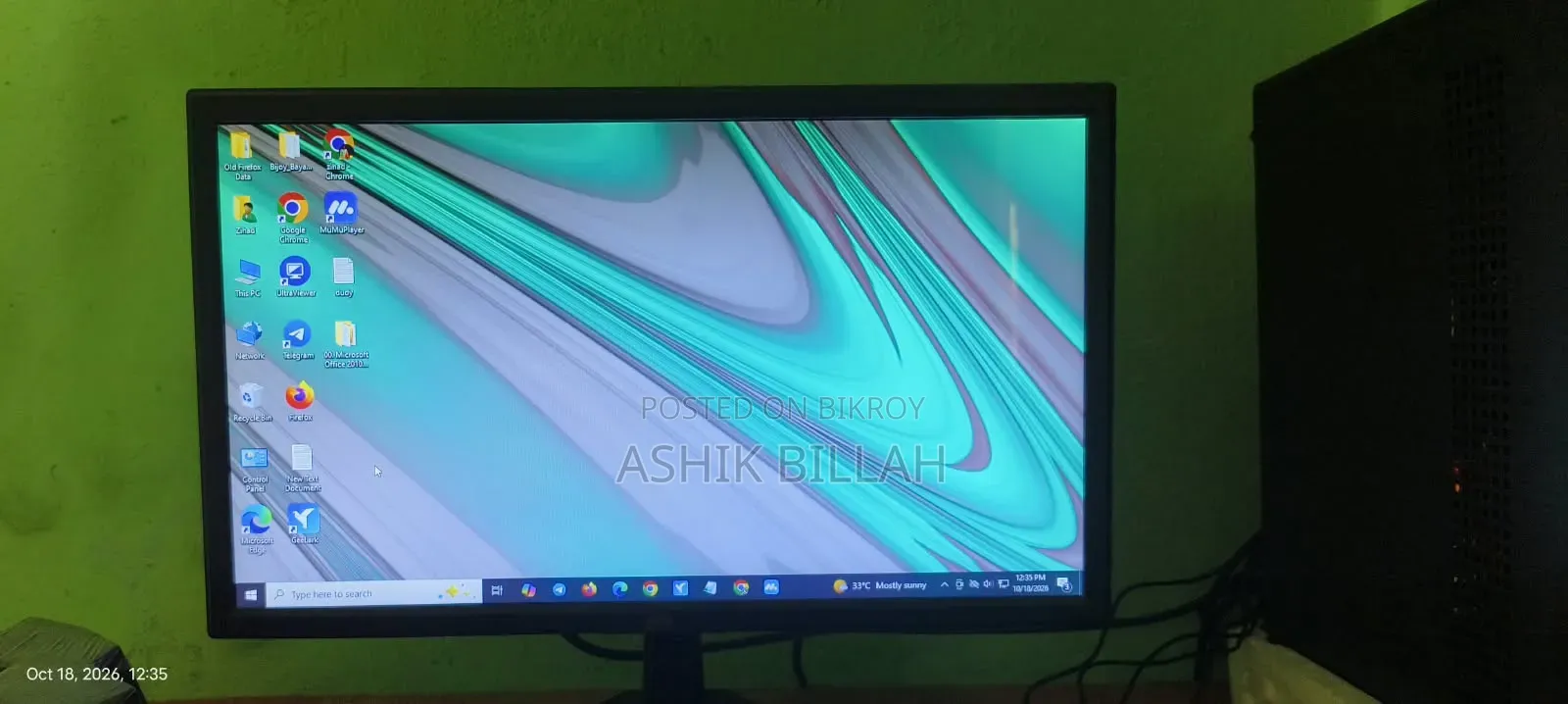 Desktop Computer Gigabyte GB-BKi3A-7100 8GB Intel Core i5 SSD 256GB