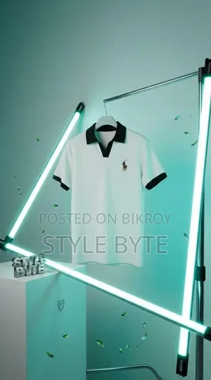হোয়াইট পলো টি-শার্ট 👕