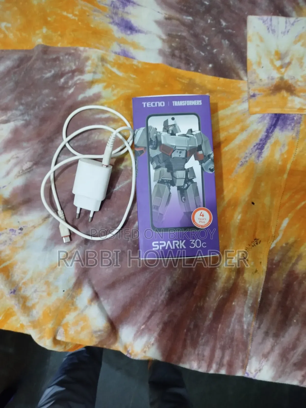 New Tecno Spark 30C 128 GB Black