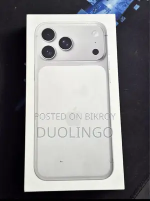 অ্যাপল আইফোন ১৭ প্রো ম্যাক্স ২৫৬ জিবি সিলভার