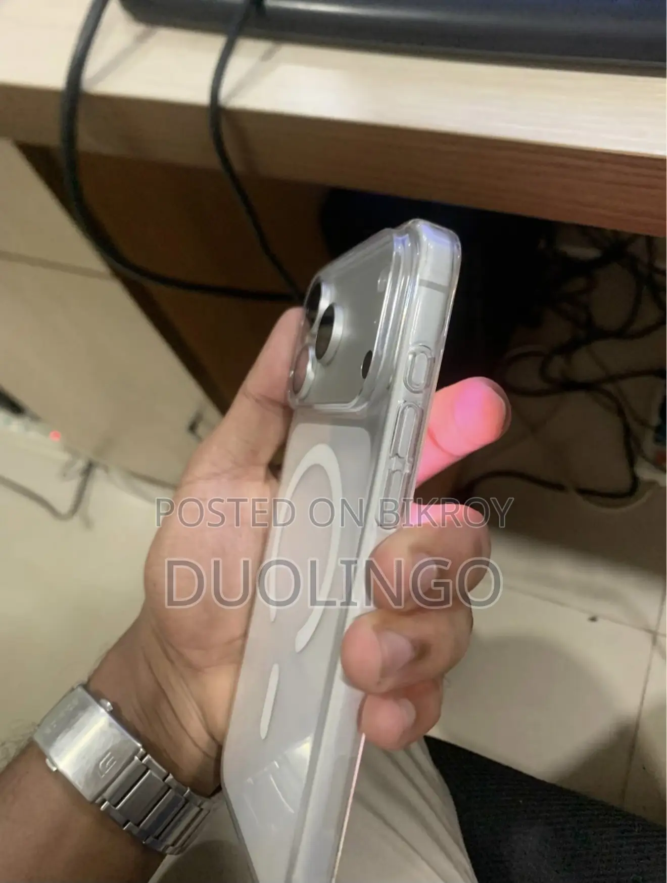 অ্যাপল আইফোন ১৭ প্রো ম্যাক্স ২৫৬ জিবি সিলভার