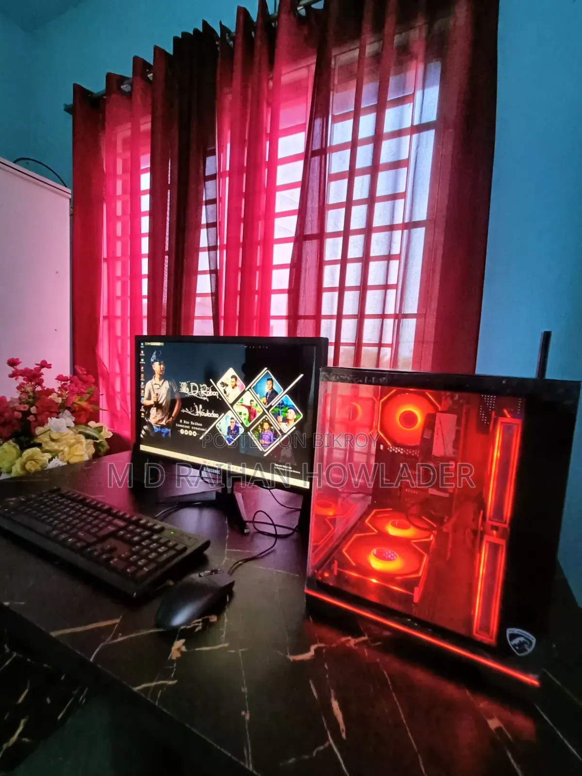 Desktop Computer 8GB AMD Ryzen 5 SSD 128GB