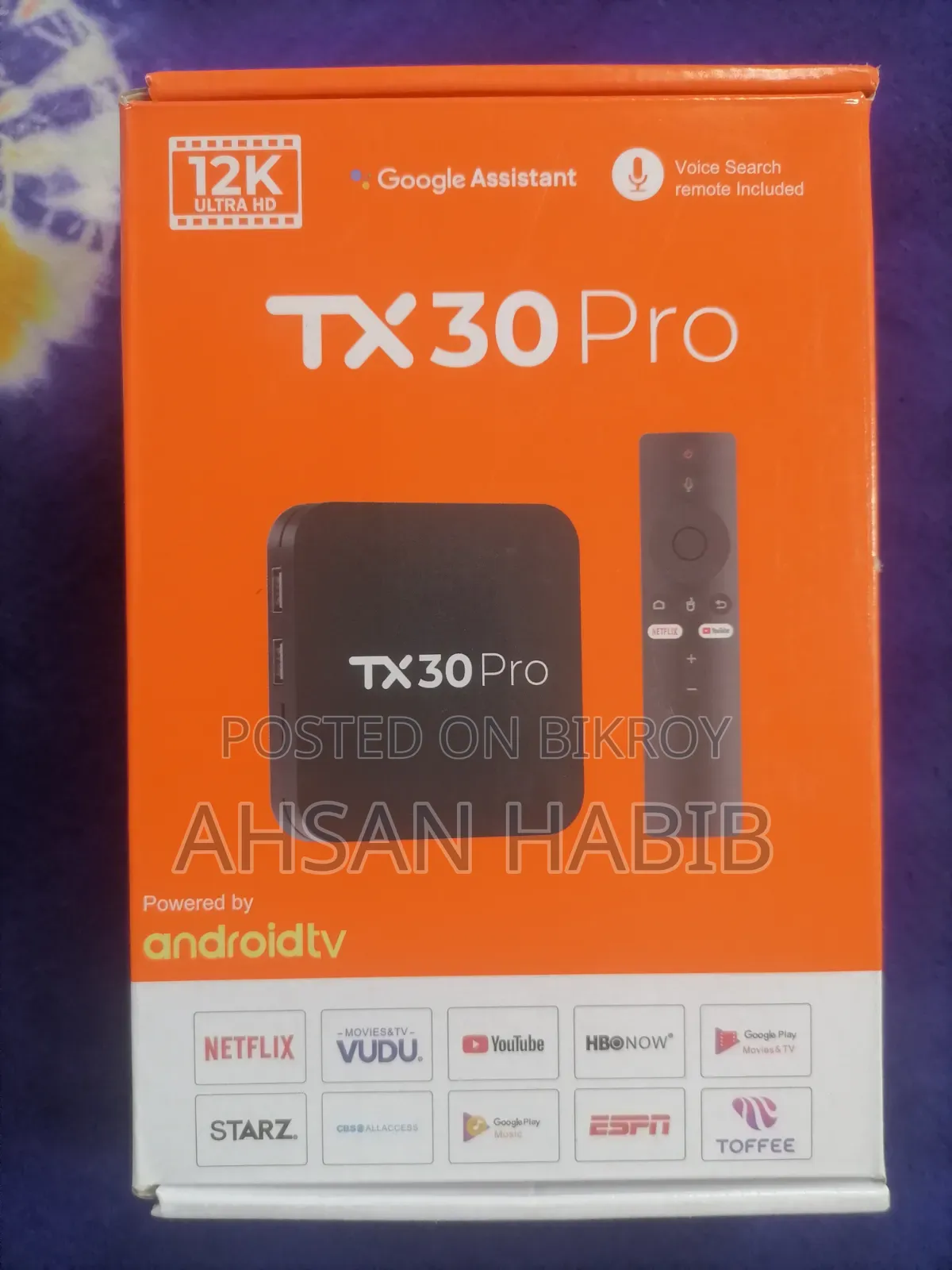 টিএক্স ৩০প্রো অ্যান্ড্রয়েড বক্স
