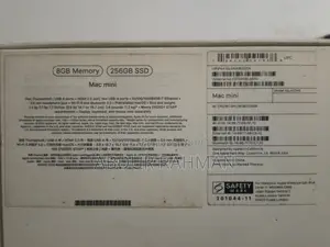 Desktop Computer Apple Mac Mini 8GB Apple M1 SSD 256GB
