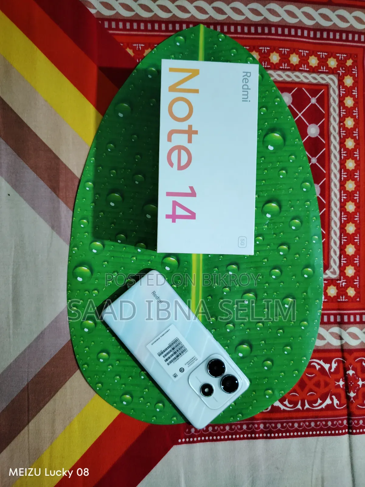New Xiaomi Redmi Note 14 5G 256 GB White