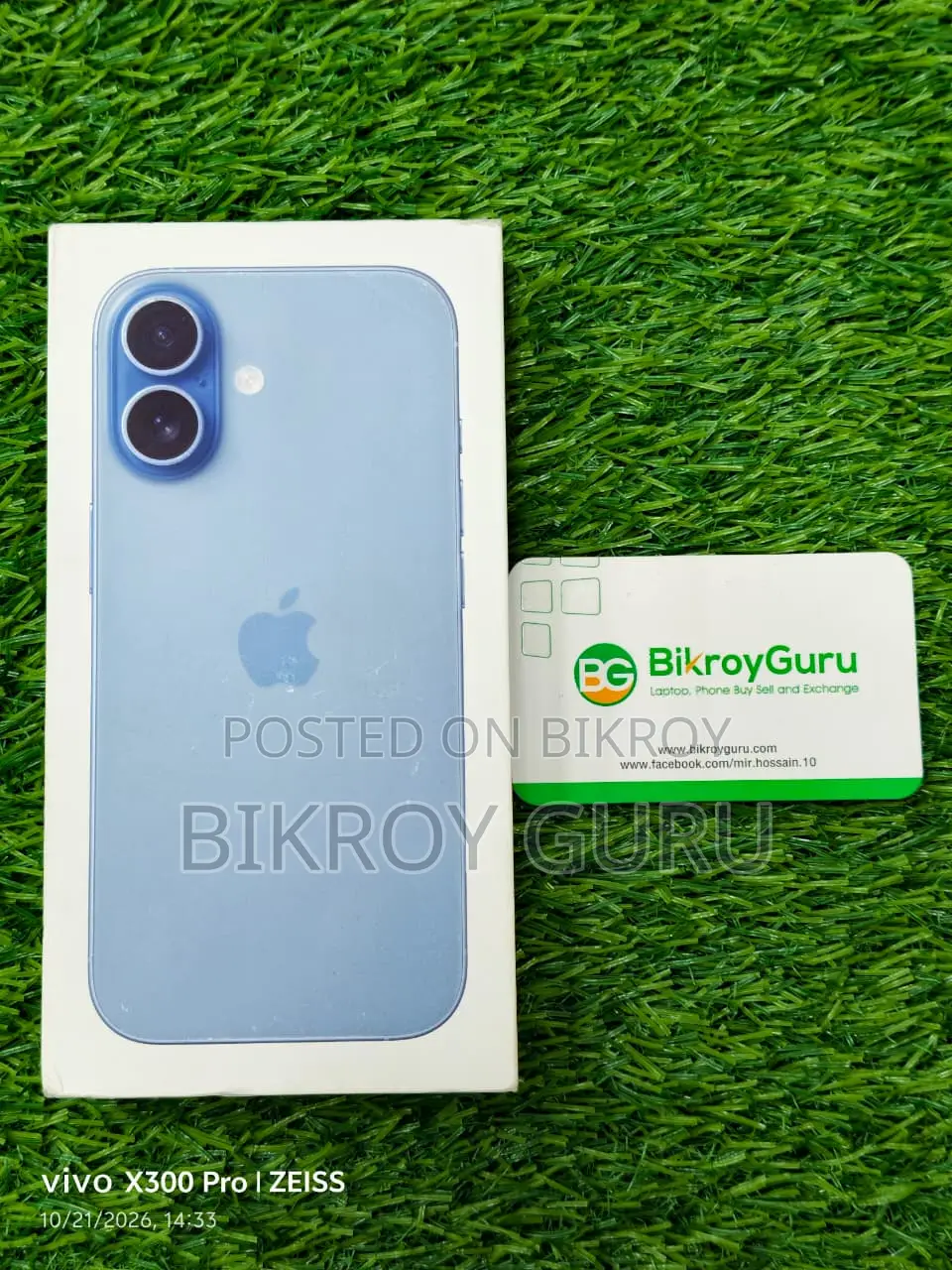 New Apple iPhone 17 256 GB Blue