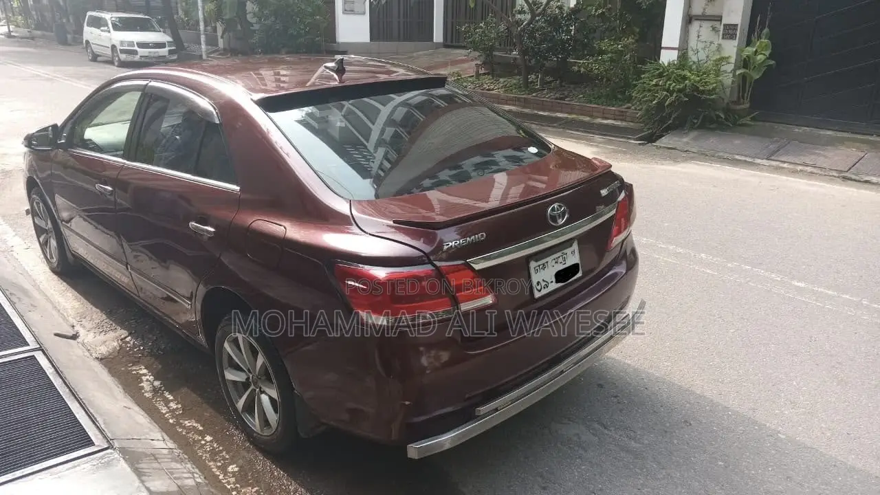 টয়োটা প্রমিও ১.৫ ফ্রন্ট হুইল ড্রাইভ ২০১০ মেরুন