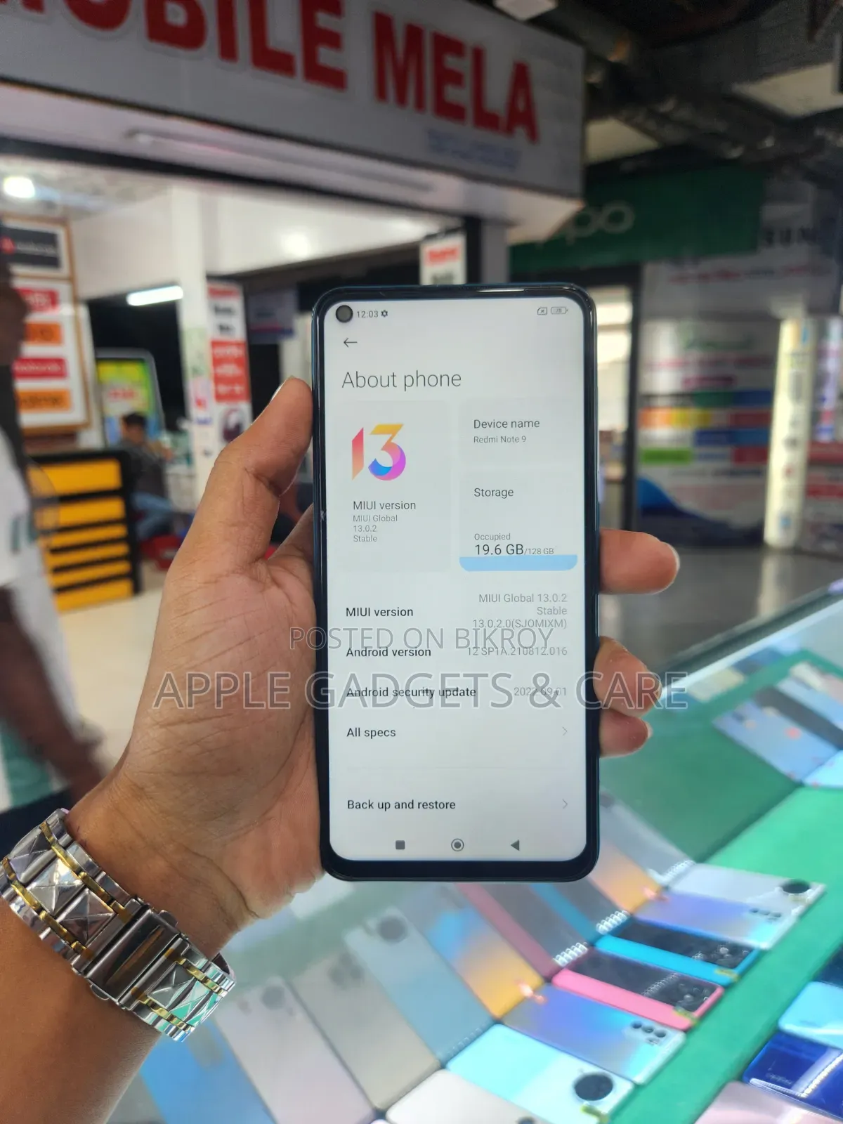 Xiaomi Redmi Note 9 128 GB Blue