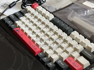 Ajazz AK820 Max Plus Black Shark Red Tri-Mode 75% Backlit RGB
