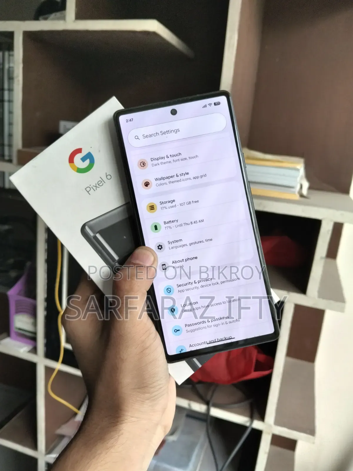 Google Pixel 6 128 GB Gray