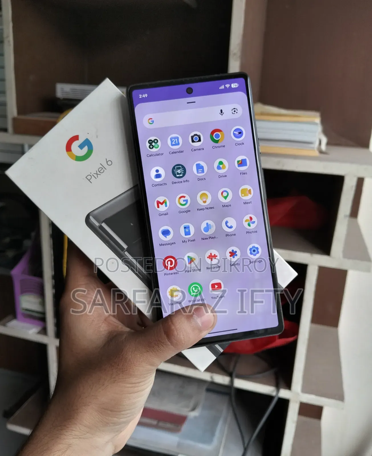 Google Pixel 6 128 GB Gray