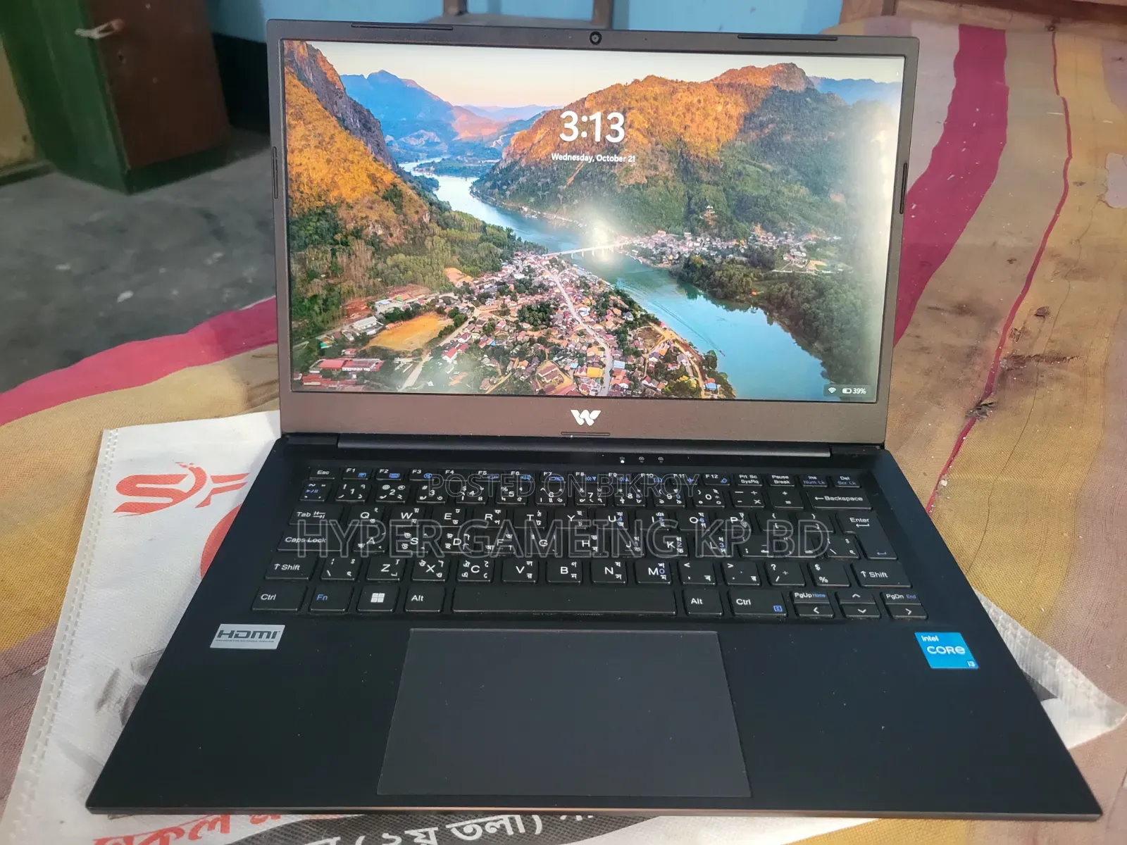Laptop 8GB Intel Core i3 SSD 512GB