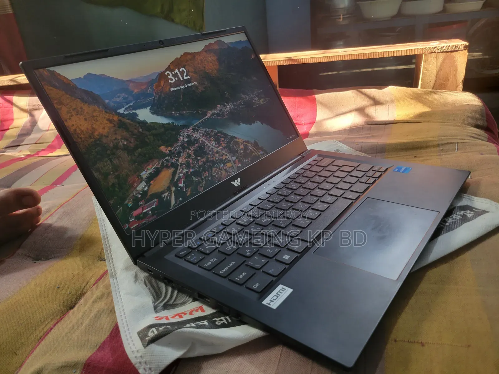 Laptop 8GB Intel Core i3 SSD 512GB