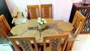 Chittagong Teak Wood Dining Table