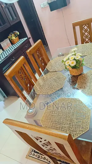Chittagong Teak Wood Dining Table
