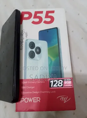 Itel P55 128 GB Black