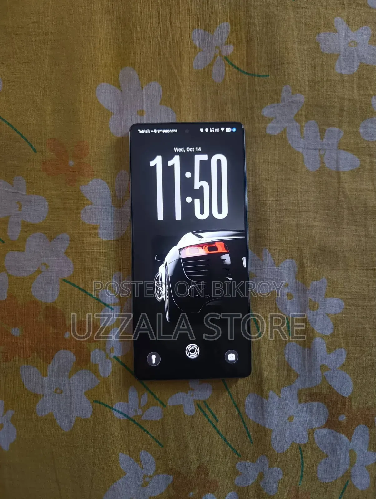 নতুন টেকনো ক্যামন ৪০ ২৫৬ জিবি সিলভার