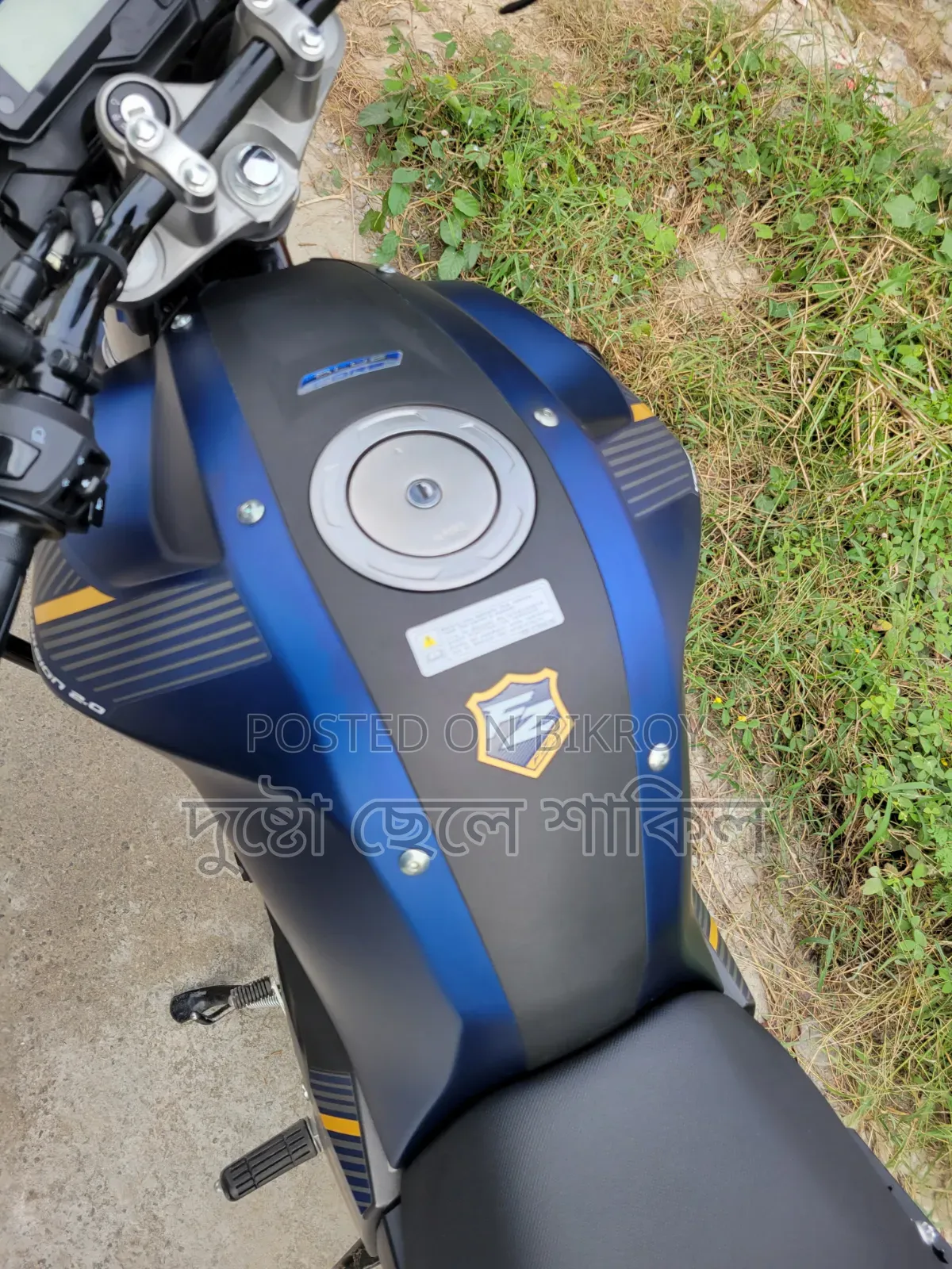 New Yamaha FZS V2 2026 Blue