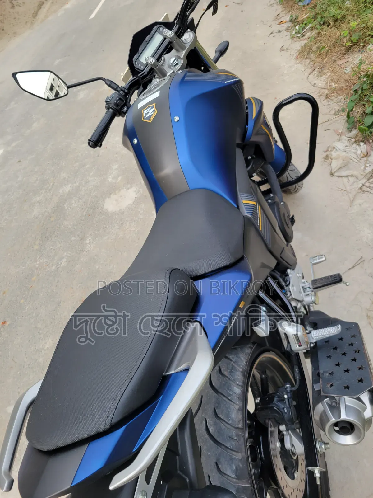 New Yamaha FZS V2 2026 Blue