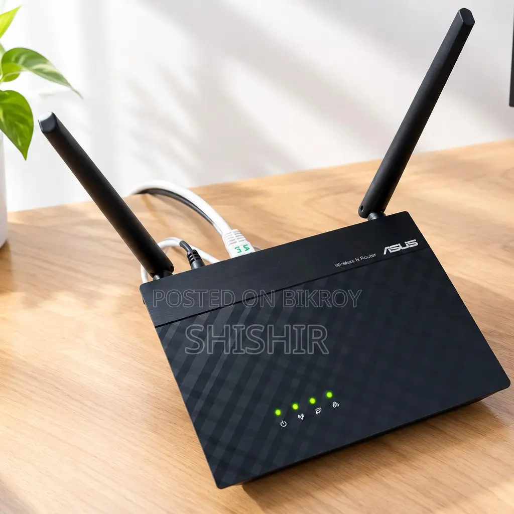 ASUS RT-N12+ ওয়্যারলেস এন রাউটার – ব্যবহৃত, ভালো অবস্থা | বিক্রয়