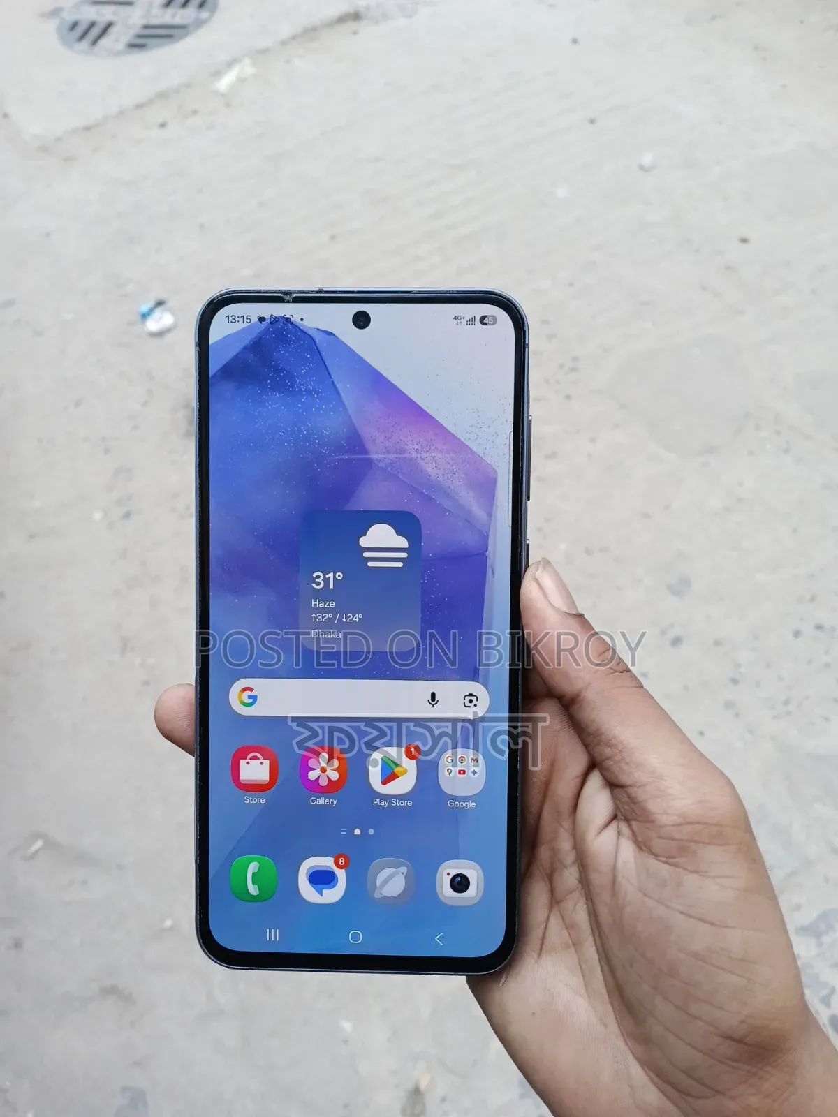 Samsung Galaxy A55 128 GB Black
