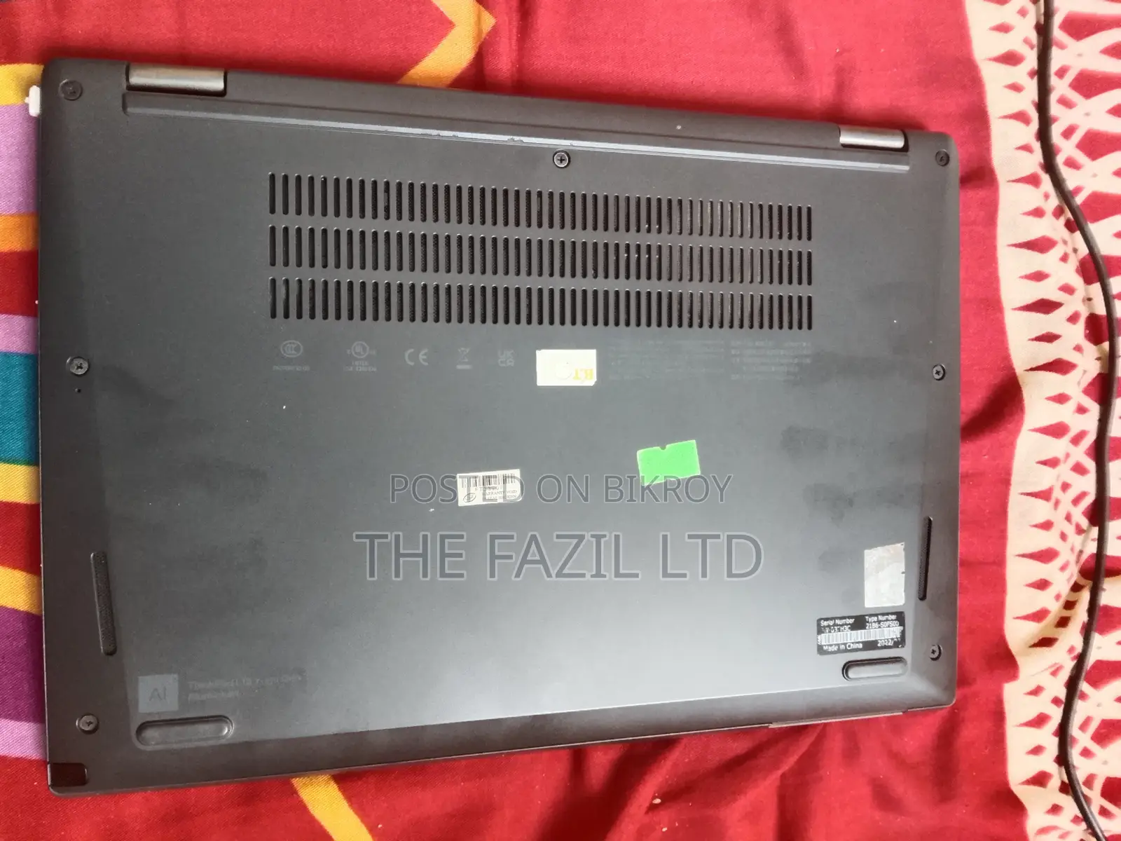 Laptop Lenovo ThinkPad Yoga 16GB Intel Core i5 SSD 512GB