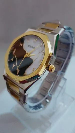 Luxury Men's Watch. Arabic Dial. Stainless Steel Body.