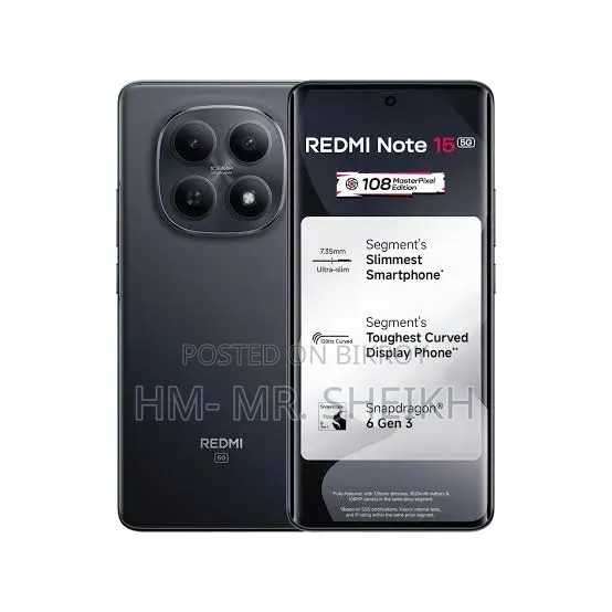 Xiaomi Redmi Note 15 256 GB Black
