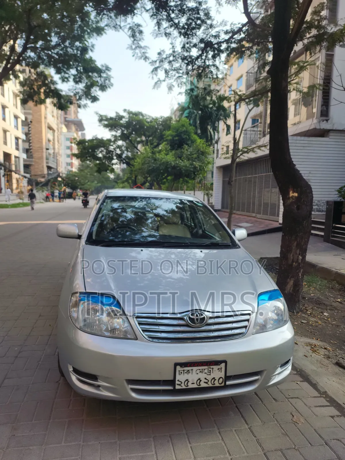 Toyota Corolla Sedan 2003 Silver
