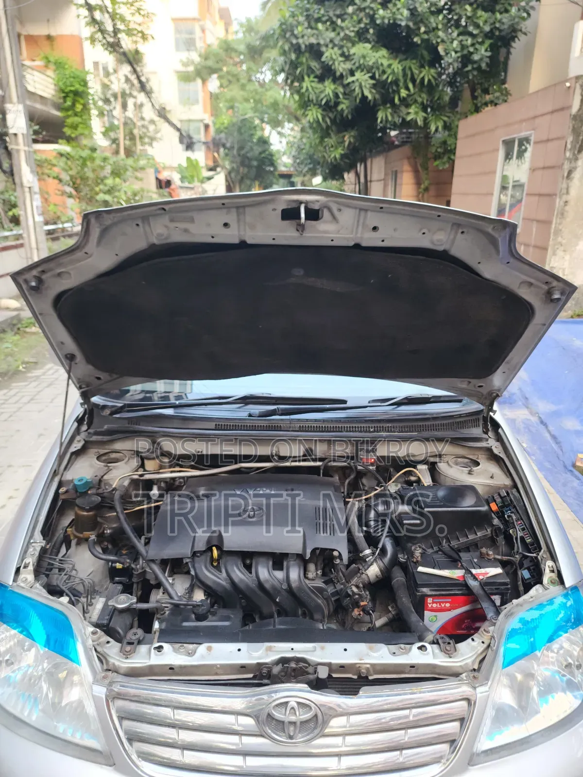Toyota Corolla Sedan 2003 Silver