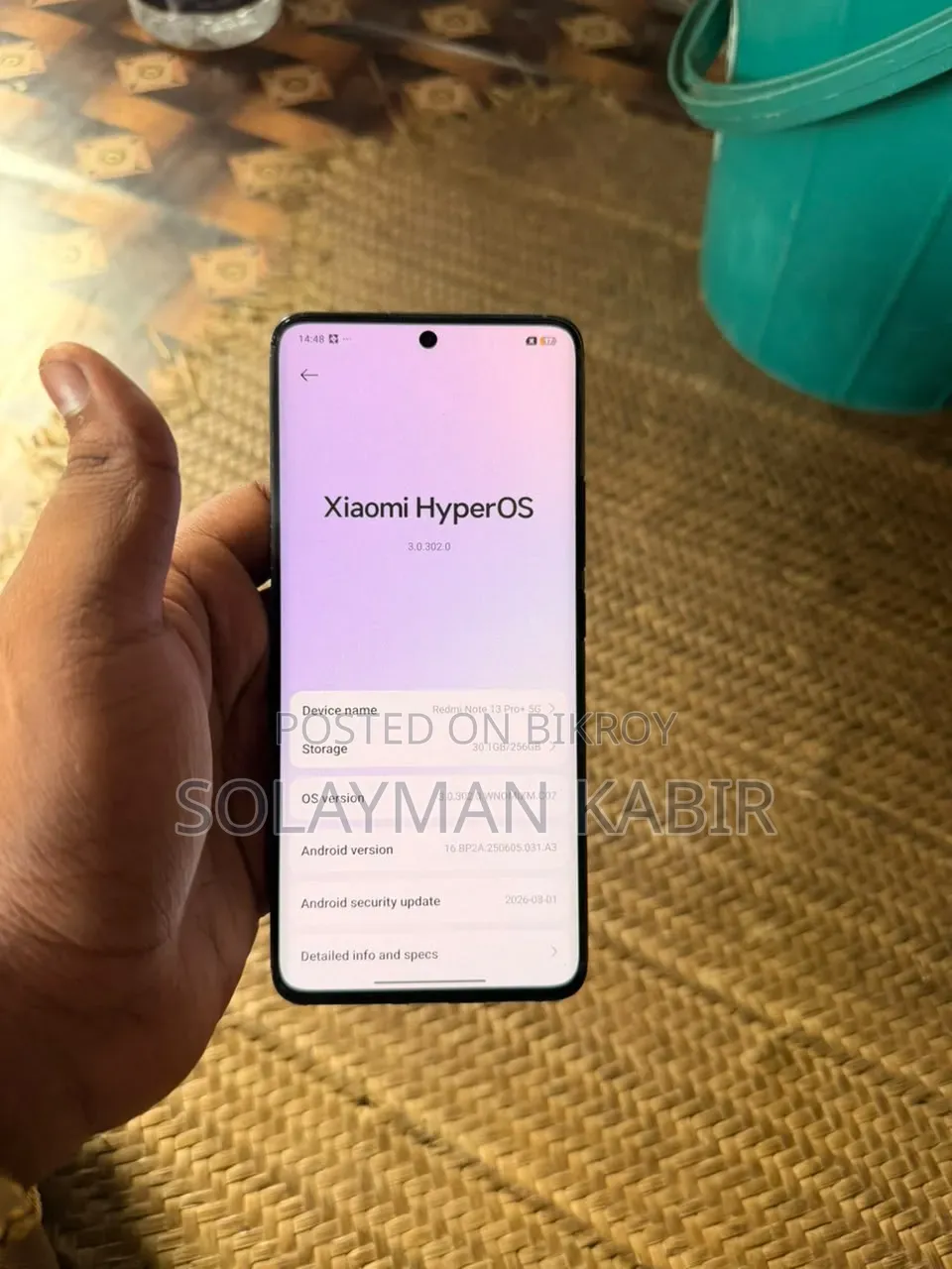 Xiaomi Redmi Note 13 Pro+ 256 GB Black