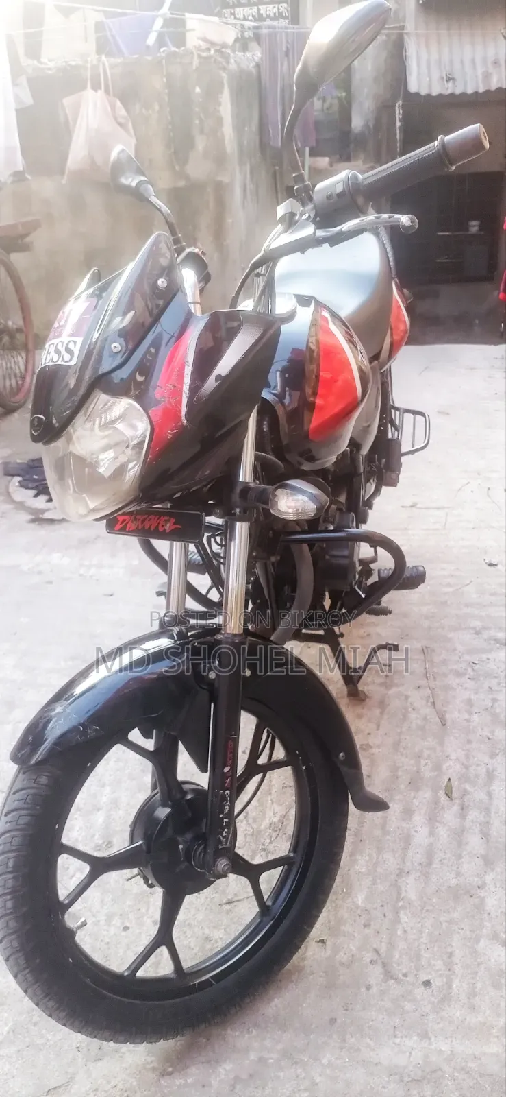 Bajaj Discover 110 2019 Black