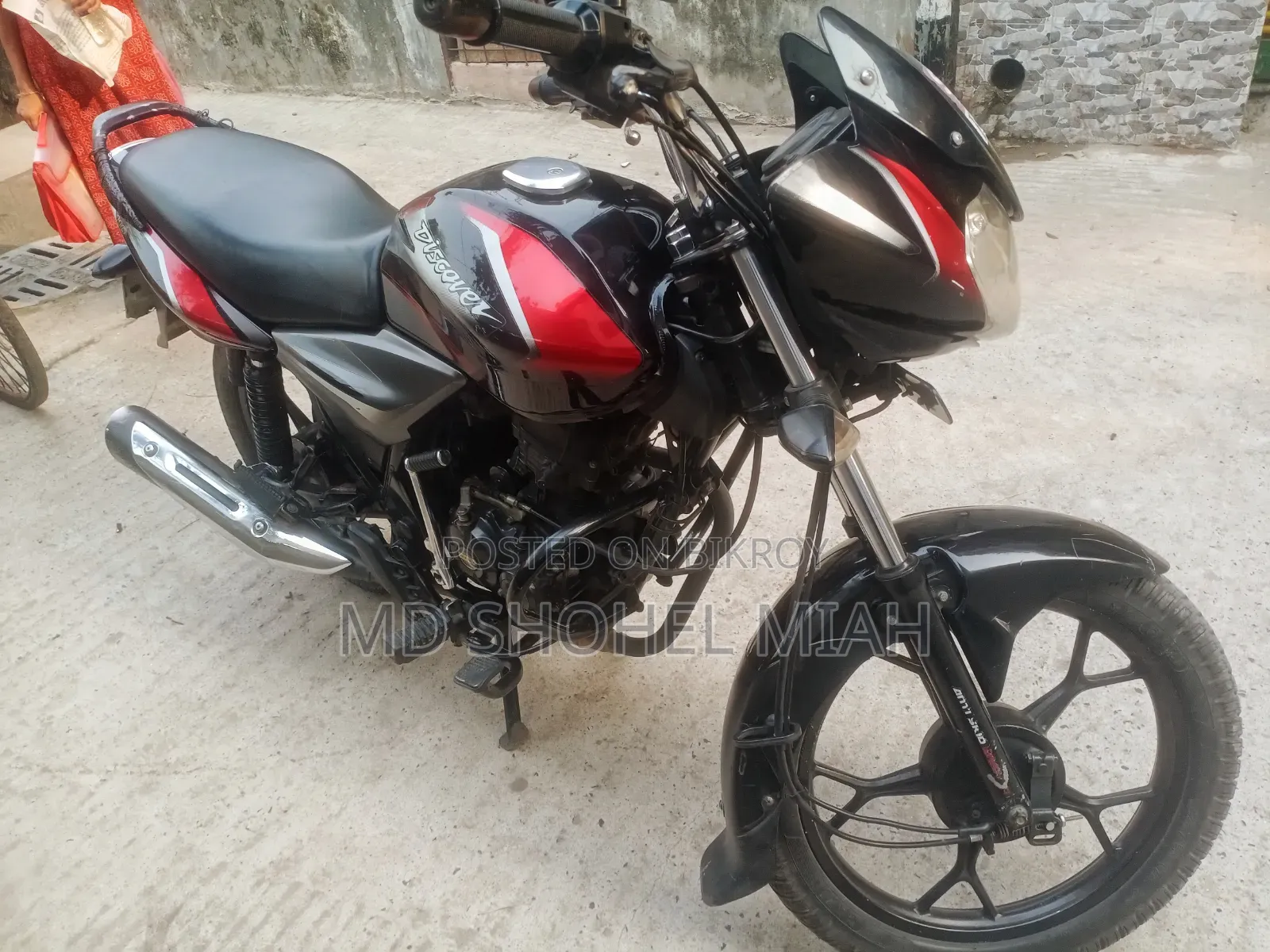 Bajaj Discover 110 2019 Black