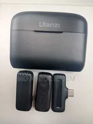 Ulanzi J12 ডুয়াল ওয়্যারলেস মাইক্রোফোন টাইপ-সি