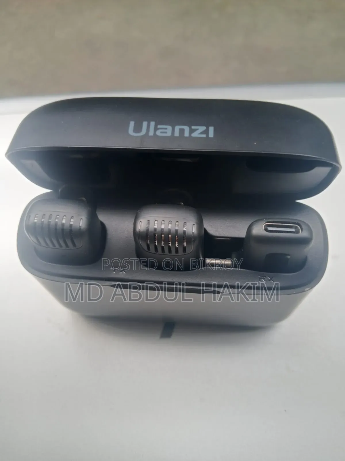 Ulanzi J12 ডুয়াল ওয়্যারলেস মাইক্রোফোন টাইপ-সি