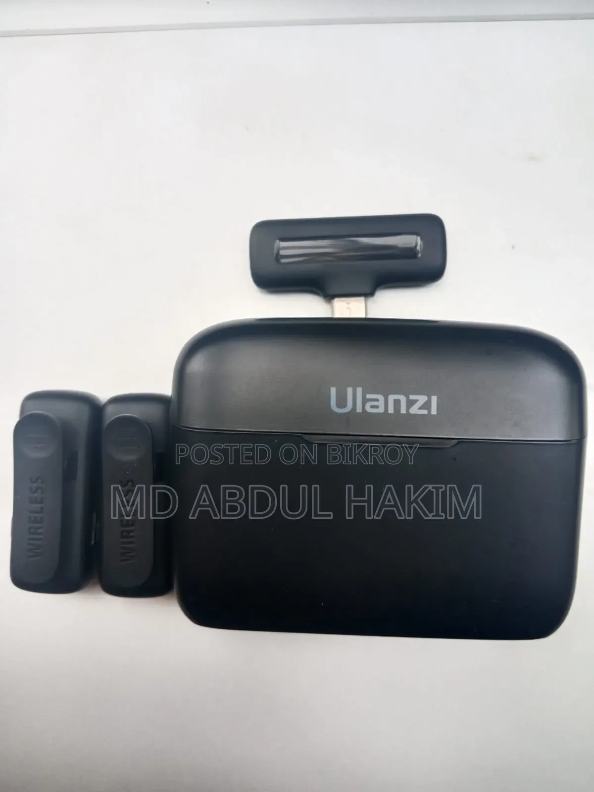Ulanzi J12 ডুয়াল ওয়্যারলেস মাইক্রোফোন টাইপ-সি