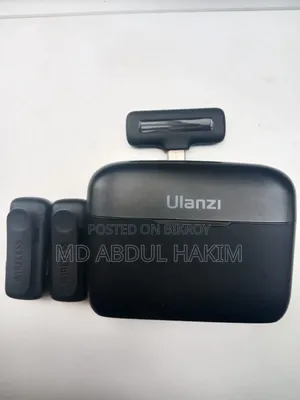 Ulanzi J12 ডুয়াল ওয়্যারলেস মাইক্রোফোন টাইপ-সি
