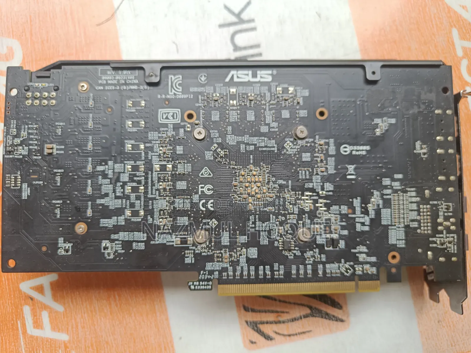 ASUS AMD Rx 590gme, অথবা মূলত Rx 580 জিপিইউ, নো ডিসপ্লে গ্রাফিক্স কার্ড