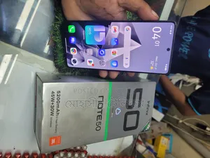 ইনফিনিক্স নোট ৫০ ৪জি ২৫৬ জিবি ব্ল্যাক