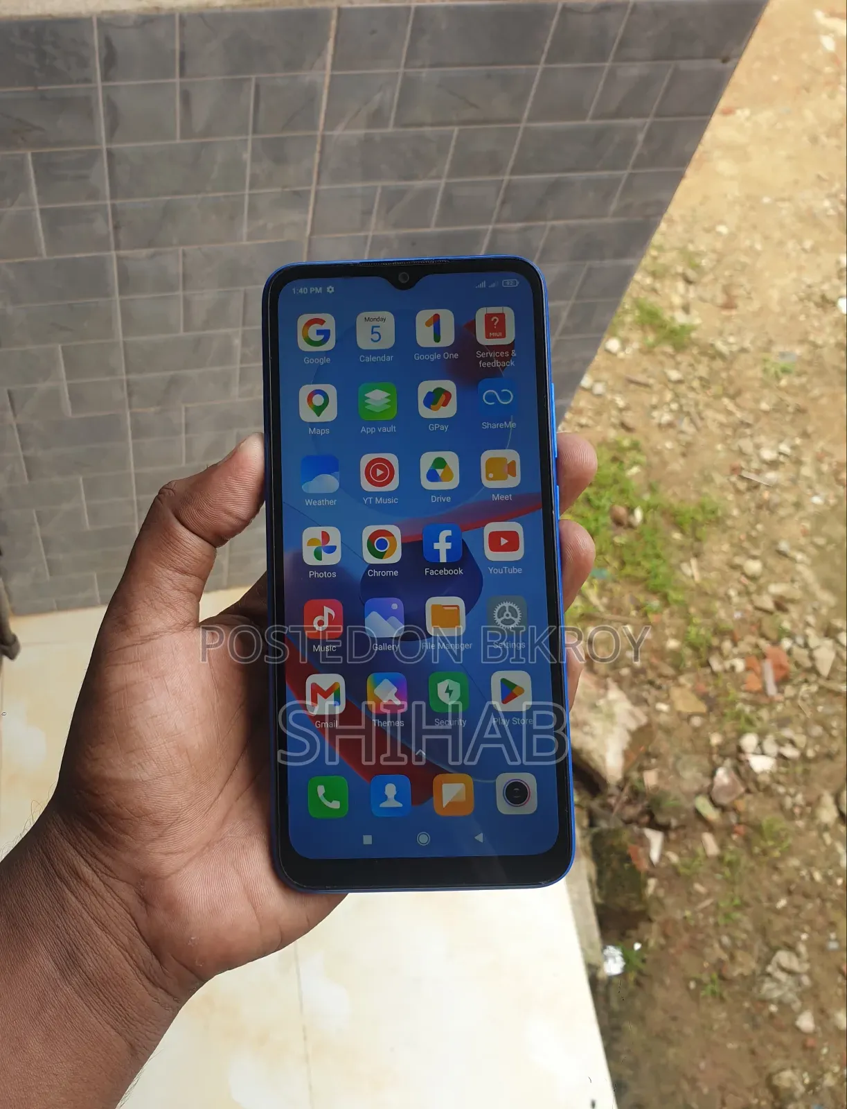 নতুন শাওমি রেডমি ৯এ ৩২ জিবি নীল