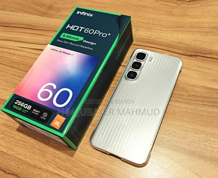 Infinix Hot 60 Pro+ 256 GB Gray