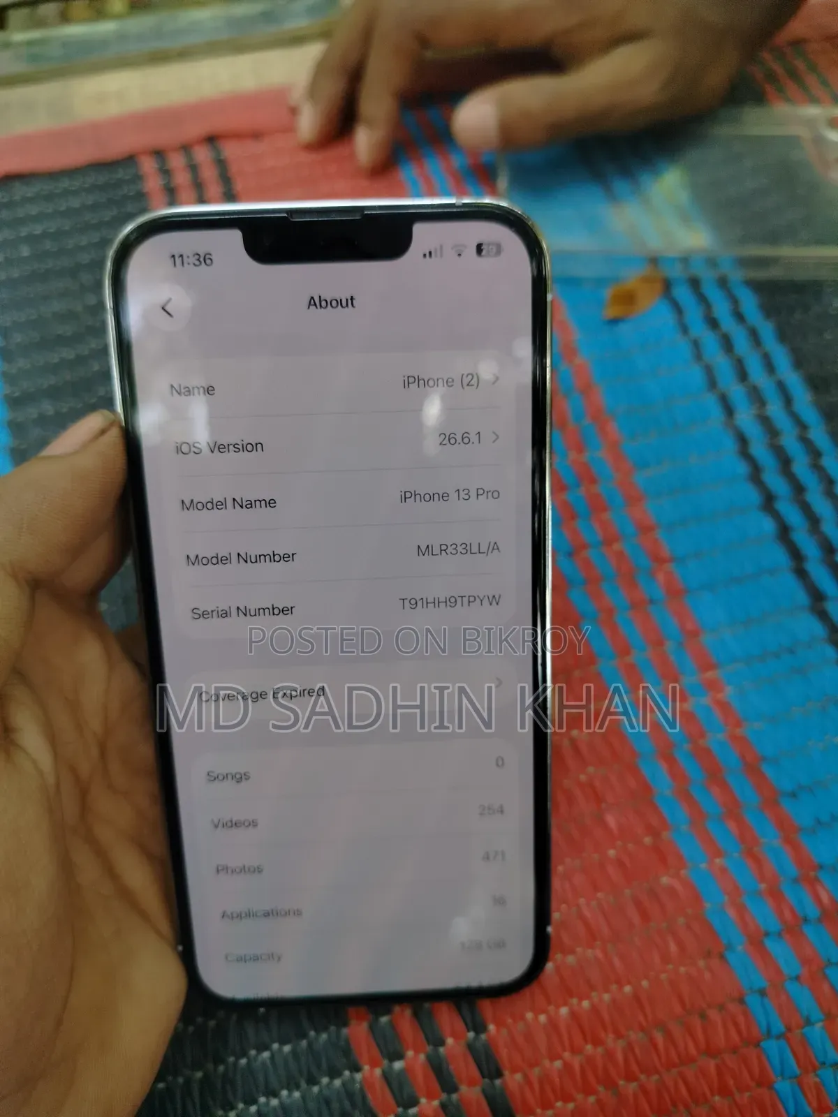 Apple iPhone 13 Pro 128 GB Silver
