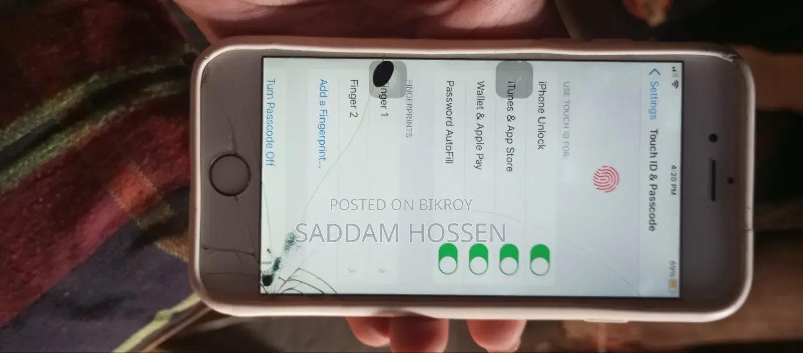 অ্যাপল আইফোন ৬এস ১৬ জিবি গোলাপি